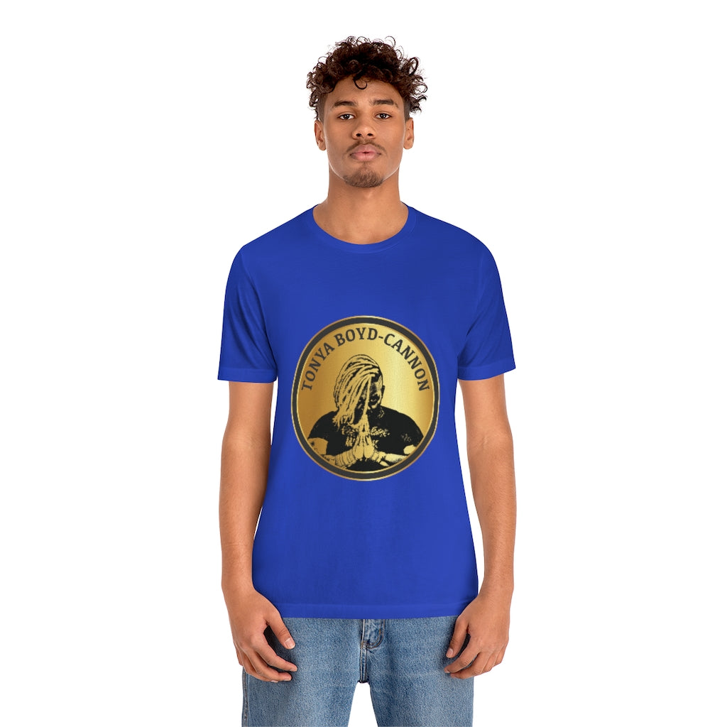 GOLD Medallion Unisex Short Sleeve T-Shirt