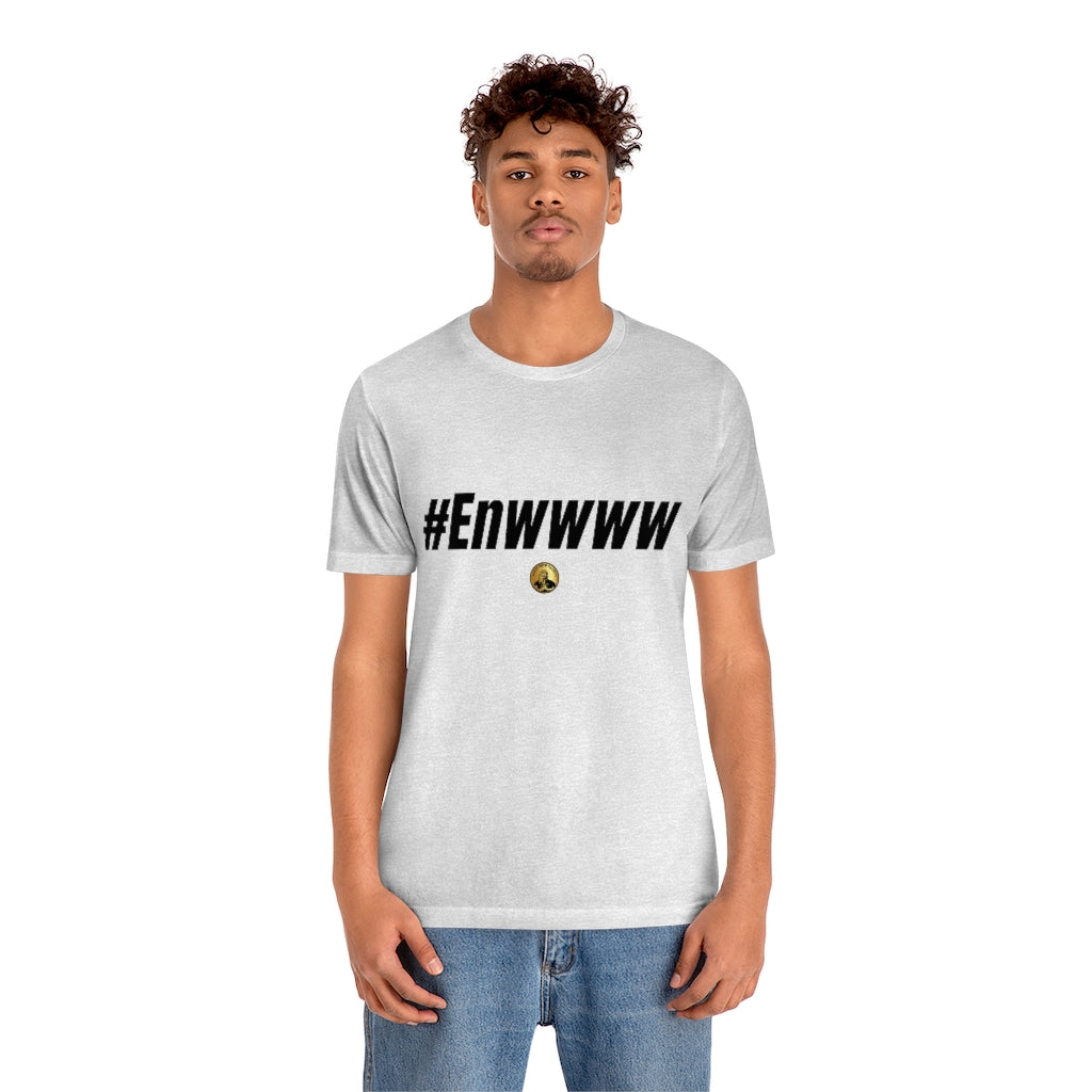 #ENWWWW (Black) Unisex Jersey Short Sleeve Tee
