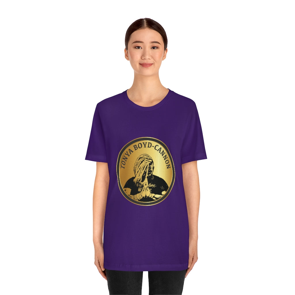 GOLD Medallion Unisex Short Sleeve T-Shirt
