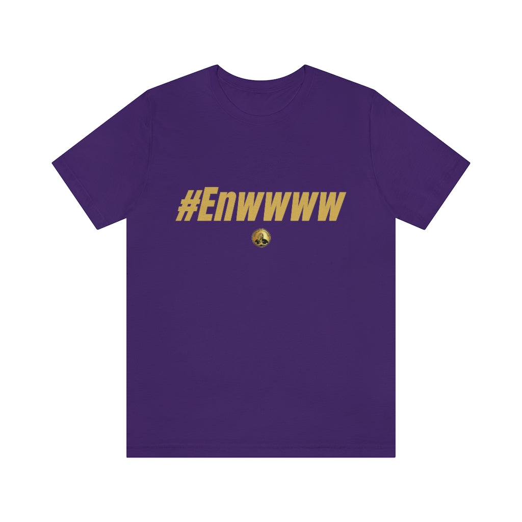 #ENWWWW (GOLD) Unisex Jersey Short Sleeve Tee