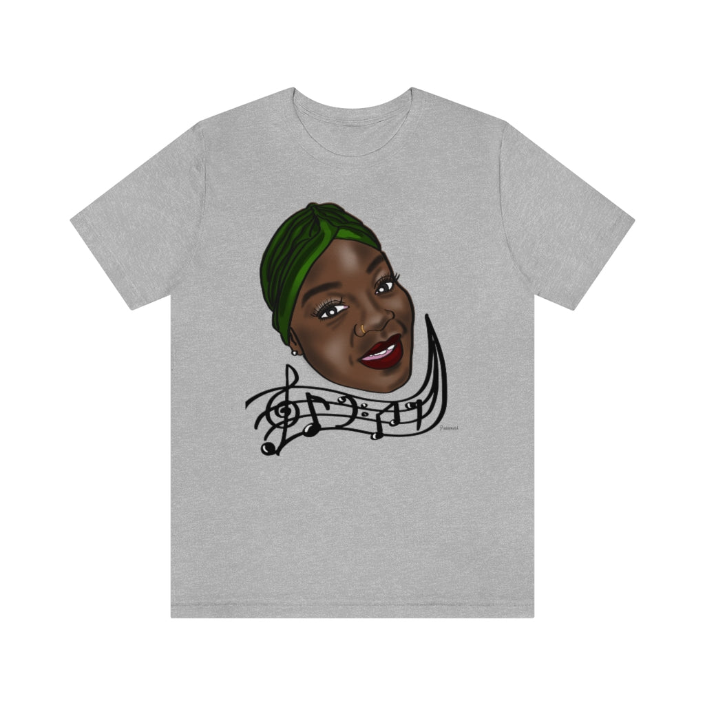 Color Cartoon Jersey Short Sleeve Tee