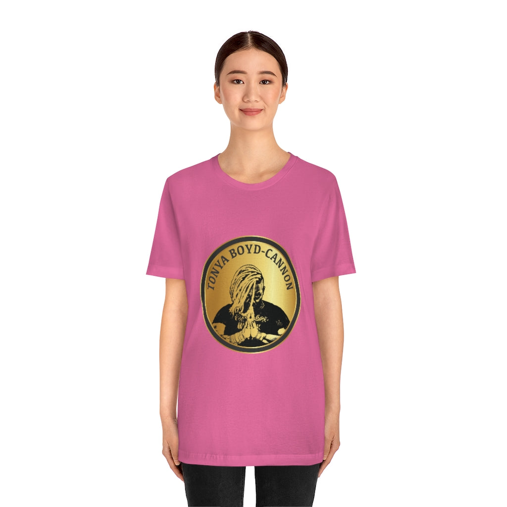 GOLD Medallion Unisex Short Sleeve T-Shirt
