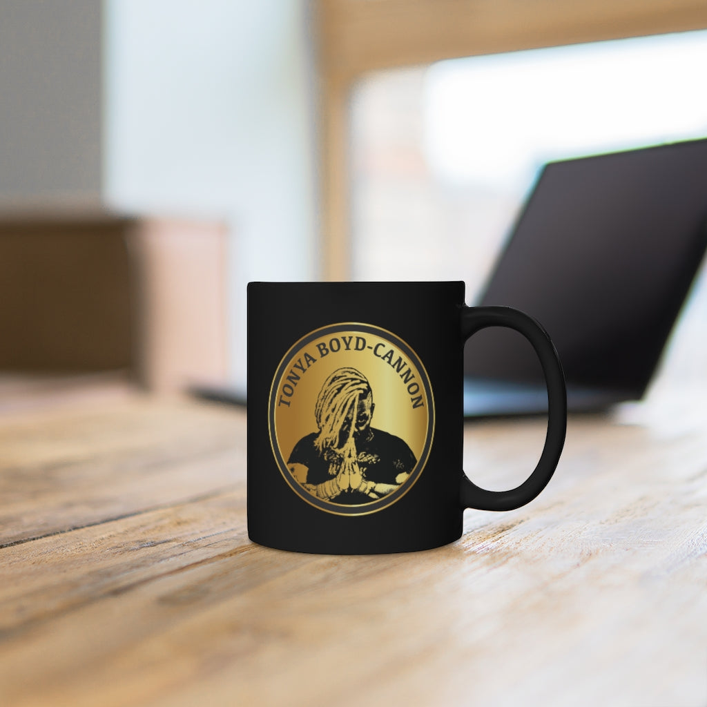 BLACK: TBC GOLD Medallion Mug 11oz