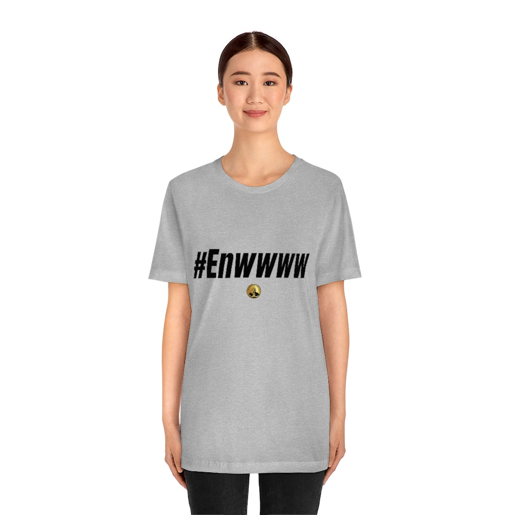 #ENWWWW (Black) Unisex Jersey Short Sleeve Tee