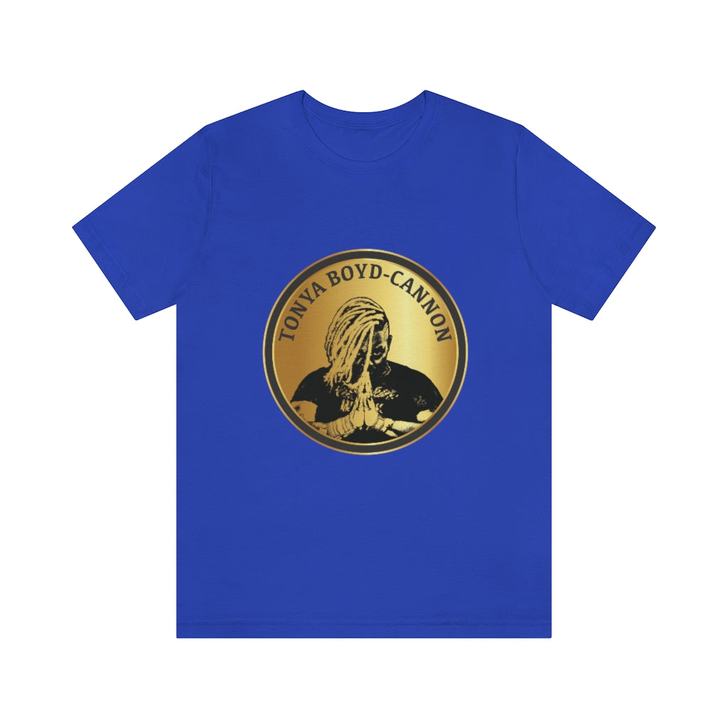 GOLD Medallion Unisex Short Sleeve T-Shirt