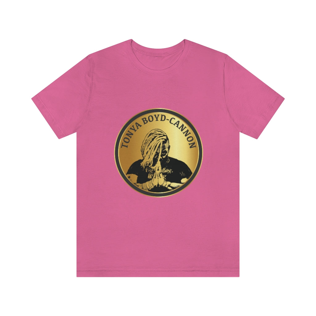 GOLD Medallion Unisex Short Sleeve T-Shirt