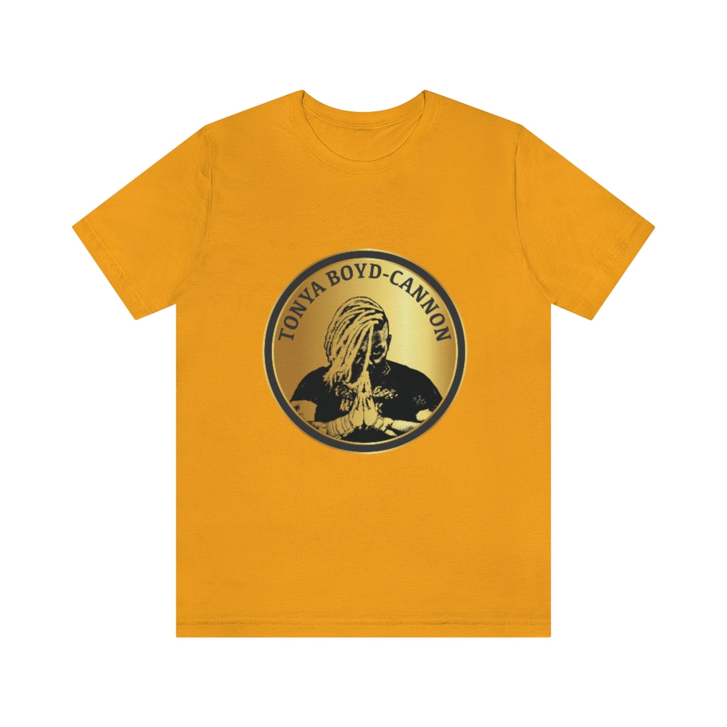 GOLD Medallion Unisex Short Sleeve T-Shirt