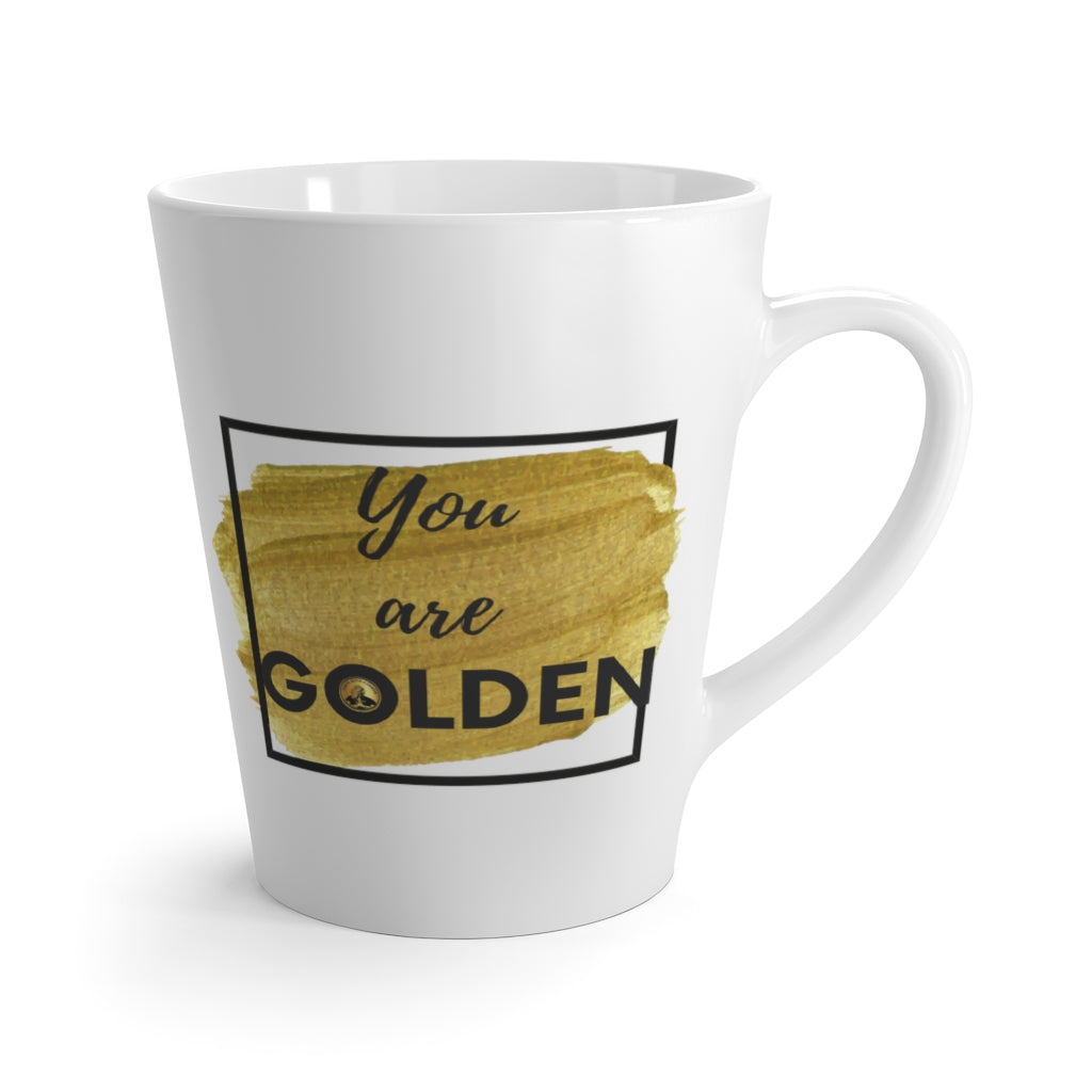 "You Are GOLDEN" Latte Mug