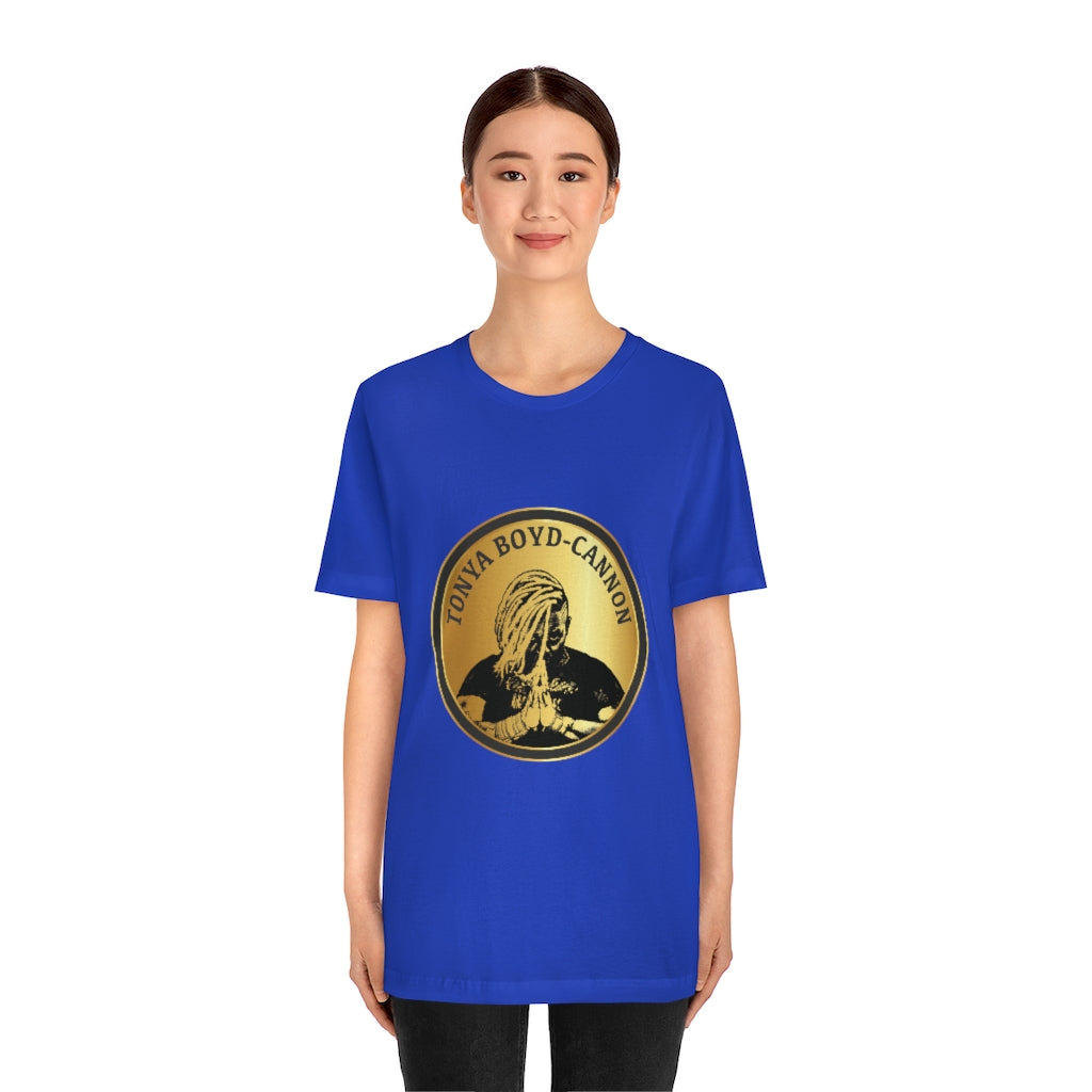 GOLD Medallion Unisex Short Sleeve T-Shirt