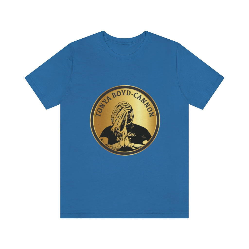 GOLD Medallion Unisex Short Sleeve T-Shirt
