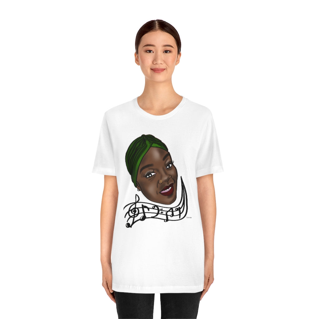 Color Cartoon Jersey Short Sleeve Tee