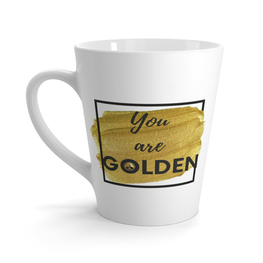 "You Are GOLDEN" Latte Mug