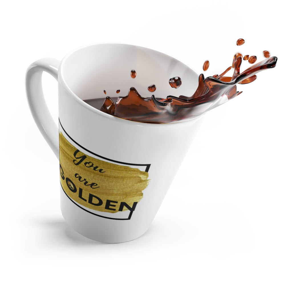 "You Are GOLDEN" Latte Mug