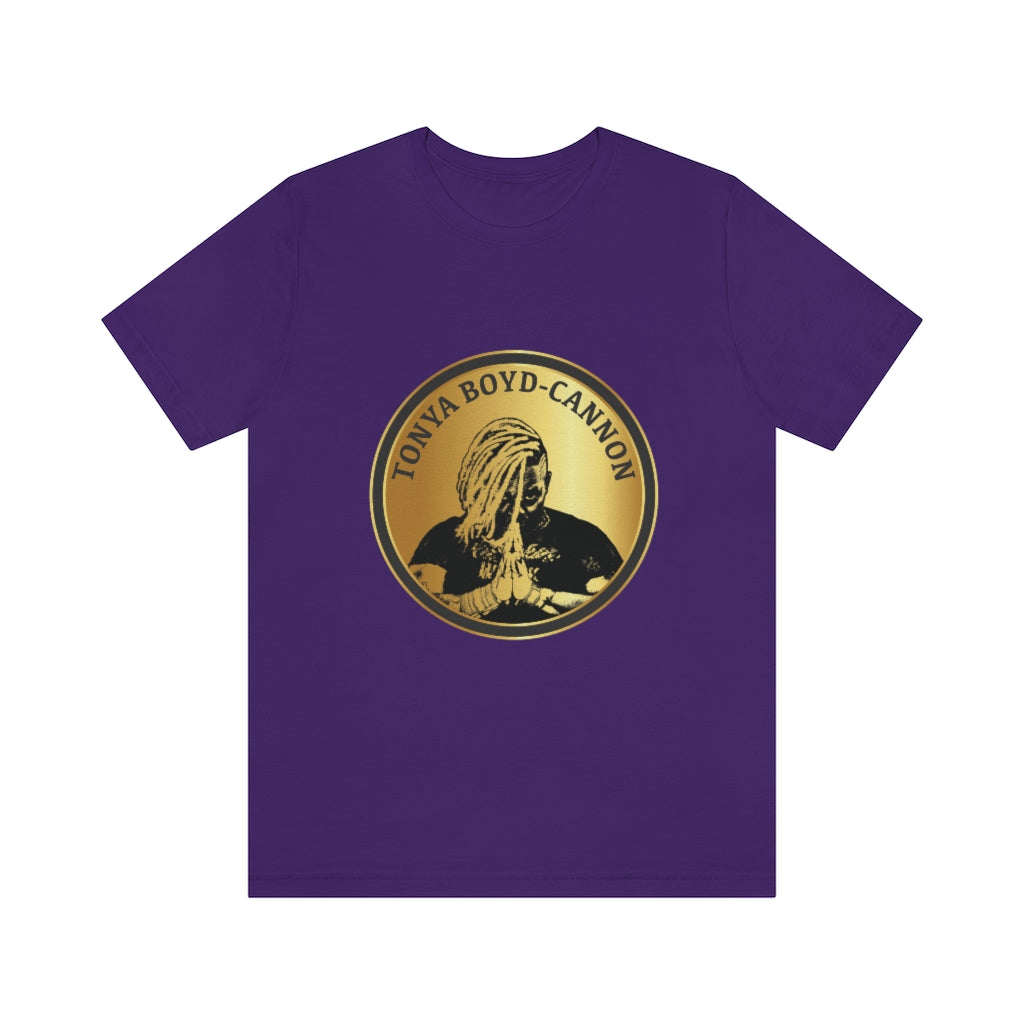 GOLD Medallion Unisex Short Sleeve T-Shirt