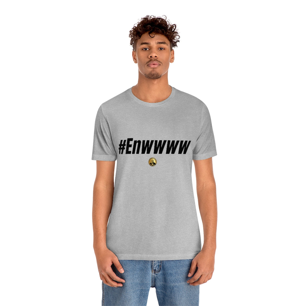 #ENWWWW (Black) Unisex Jersey Short Sleeve Tee
